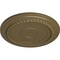 Ekena Millwork Alexandria Rope Ceiling Medallion (Fits Canopies up to 4 5/8"), 19 5/8"OD x 1 1/2"P, Mississippi Mud CM18ALMMF - alternate 2